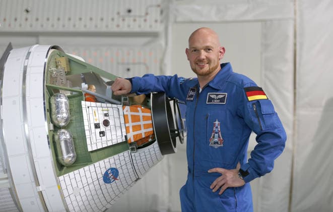 Alexander Gerst wird erster Deutscher Kommandant der Internationalen Raumstation ISS, 10. Jahrestag am 18. Mai