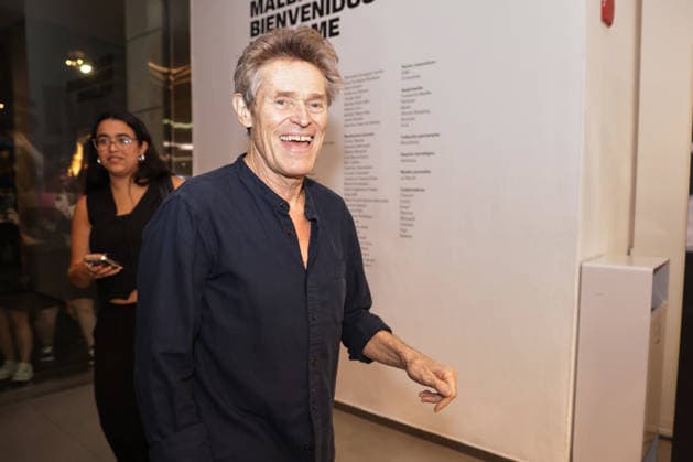 Willem Dafoe unterwegs in Buenos Aires zur Promo seines neuen Films The Souffleur
