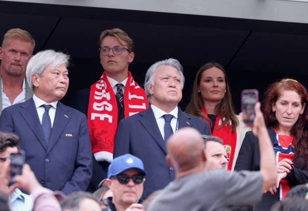 Celebrity, Fußball, FIFA WM 2026, Brasilien - Norwegen, Prominente Zuschauer