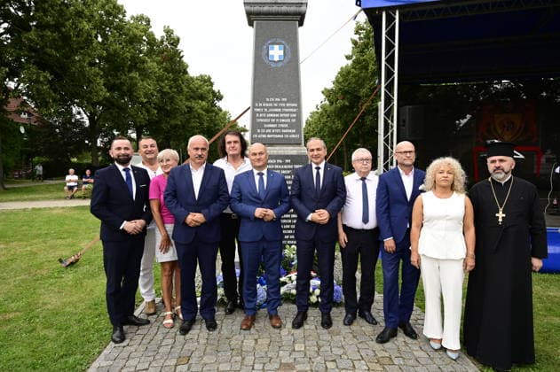 Polen, Gedenken am 110. Jahrestag der Ankunft des 4. griechischen Armeekorps in Zgorzelec