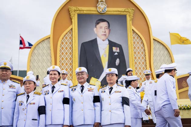 Thailand, Feierlichkeiten zum Geburtstag von König Maha Vajiralongkorn in Bangkok