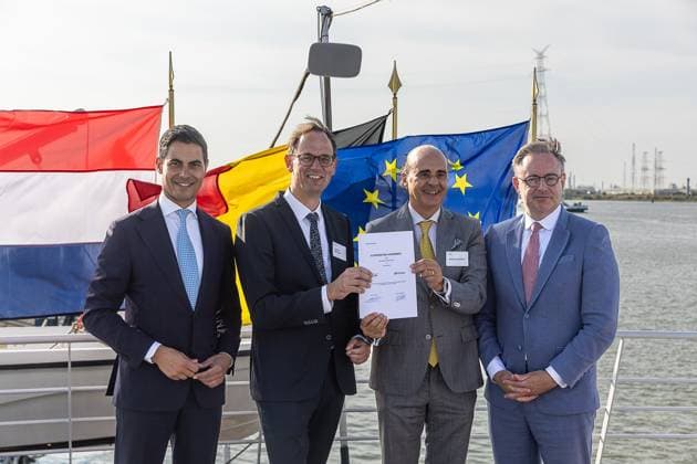 Belgien, Unterzeichnung des Stromnetzprojekts Brabo zwischen Belgien und den Niederlanden