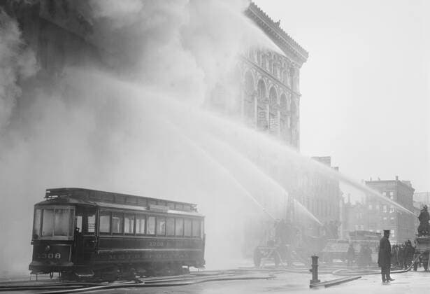 IMAGO Bain News Service Archiv, USA, New York, Feuerwehr 1910-1920