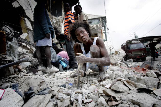 IMAGO History, Die schwersten Erdbeben, Haiti, Port-au-Prince 2010