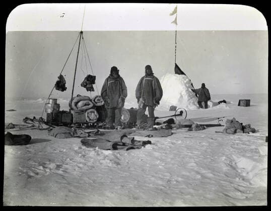 IMAGO History, Antarktische Expeditionen, Ernest Shackleton, Nimrod-Expedition 1907-1909