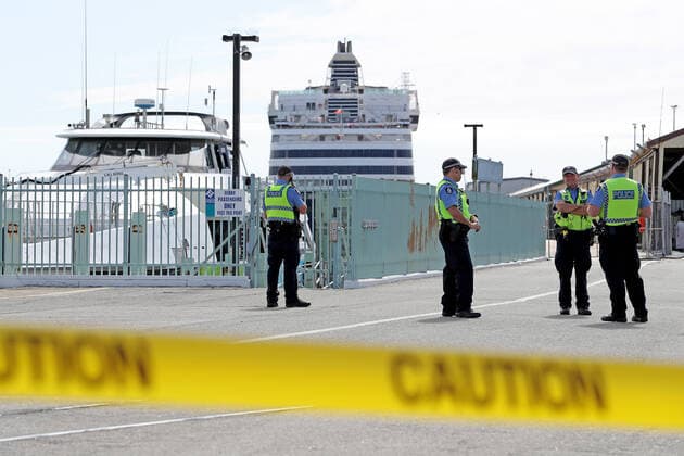 Coronavirus in Australien, Passagiere des Kreuzfahrtschiffs Vasco da Gama auf Rottnest Island