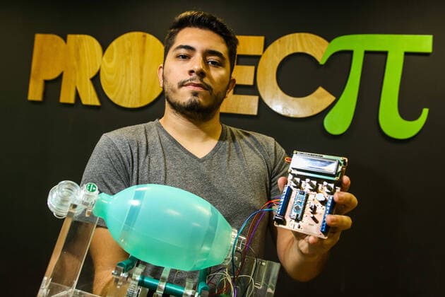 Coronavirus in Brasilien, Startup entwickelt preiswertes Beatmungsgerät