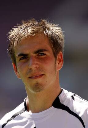 Philipp Lahm (Deutschland) Fußball WM Herren Nationalmannschaft 2006, Nationalteam, Vorbereitung, Trainingslager, Training Porträt Genf