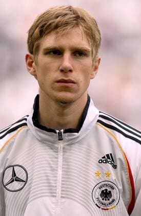 Per Mertesacker (Deutschland) - Nationalhymne Fußball Länderspiel Herren Freundschaftsspiel 2006, Test, Testspiel, Nationalmannschaft, Nationalteam Porträt Mönchengladbach