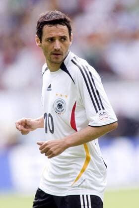 Oliver Neuville (Deutschland) Fußball Herren Nationalmannschaft 2006, Nationalteam, Test, Testspiel, Nationaltrikot Einzelbild Mannheim