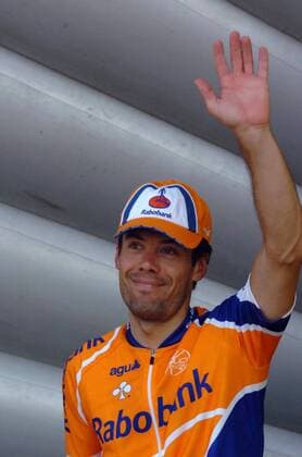 Oscar Freire Gomez (Spanien Rabobank), Etappensieger beim fünften Teilstück der Tour de France 2006 - Radsport Herren 93. Tour de France 2006, ProTour, Straßenradsport, Straße, Rad Einzelbild 5. Etappe: Beauvais - Caen Freude, Radsport Herren 93. Tour de France 2006, ProTour, Straßenradsport, Straße, Rad Einzelbild 5. Etappe: Beauvais - Caen Freude,