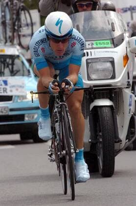 Levi Leipheimer (USA Gerolsteiner) - Radsport Herren Tour de France 2006, ProTour, Straßenradsport, Straße, Rad, Zeitfahren, Einzelzeitfahren Einzelbild 7. Etappe Saint Gregoire - Rennes Radsport Herren Tour de France 2006, ProTour, Straßenradsport, Straße, Rad, Zeitfahren, Einzelzeitfahren Einzelbild 7. Etappe Saint Gregoire - Rennes