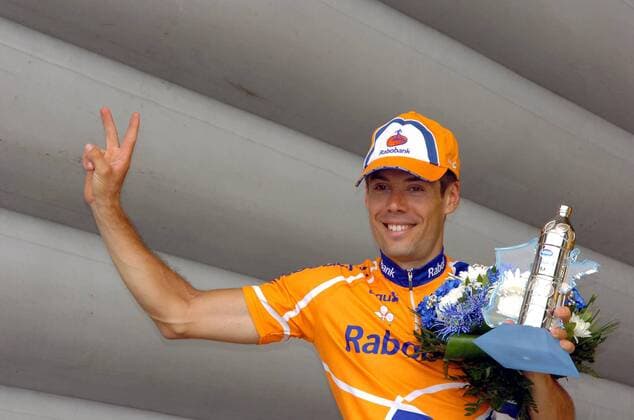 Oscar Freire (Spanien Rabobank) gewinnt die 9. Etappe der Tour de France 2006 - Radsport Herren 93. Tour de France 2006, ProTour, Straßenradsport, Straße, Rad, Einzelbild 9. Etappe: Bordeaux - Dax Freude, Radsport Herren 93. Tour de France 2006, ProTour, Straßenradsport, Straße, Rad, Einzelbild 9. Etappe: Bordeaux - Dax Freude,