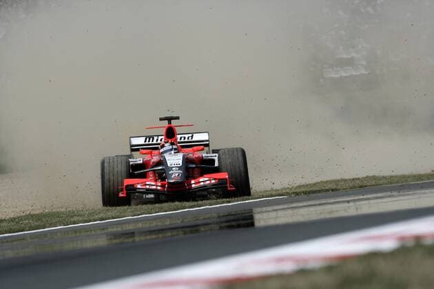 Christijan Albers (Niederlande MF1) - Ausritt Motorsport Grand Prix Herren Großer Preis von Frankreich 2006, Formel 1 Weltmeisterschaft, F1, F, GP, WM, Qualifying Totale Magny Cours Motorsport Grand Prix Herren Großer Preis von Frankreich 2006, Formel 1 Weltmeisterschaft, F1, F, GP, WM, Qualifying Totale Magny Cours