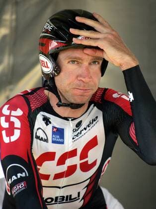 Jens Voigt (Deutschland CSC) startet Radsport Herren Tour de France 2006, ProTour, Straßenradsport, Straße, Rad, Zeitfahren, Einzelzeitfahren Einzelbild starten Prolog: Straßburg Radsport Herren Tour de France 2006, ProTour, Straßenradsport, Straße, Rad, Zeitfahren, Einzelzeitfahren Einzelbild starten Prolog: Straßburg