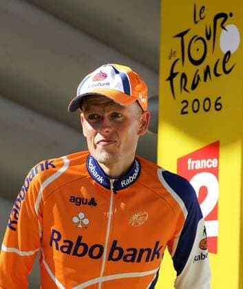 Mickael Rasmussen (Dänemark Rabobank) gewinnt die 16. Etappe der Tour de France 2006 Radsport Herren 93. Tour de France 2006, ProTour, Straßenradsport, Straße, Rad, d Oisans, Les Sybelles Einzelbild 16. Etappe: Bourg dOisans - La Toussuire Radsport Herren 93. Tour de France 2006, ProTour, Straßenradsport, Straße, Rad, d Oisans, Les Sybelles Einzelbild 16. Etappe: Bourg dOisans - La Toussuire