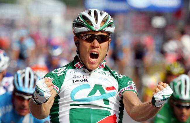 Thor Hushovd (Norwegen Credit Agricole) gewinnt die 20. Etappe der Tour de France 2006 - (pan15266) Radsport Herren 93, Tour de France 2006, ProTour, Straßenradsport, Straße, Rad, Einzelbild 20. Etappe: Sceaux Antony - Paris Freude, Begeisterung, Radsport Herren 93, Tour de France 2006, ProTour, Straßenradsport, Straße, Rad, Einzelbild 20. Etappe: Sceaux Antony - Paris Freude, Begeisterung,