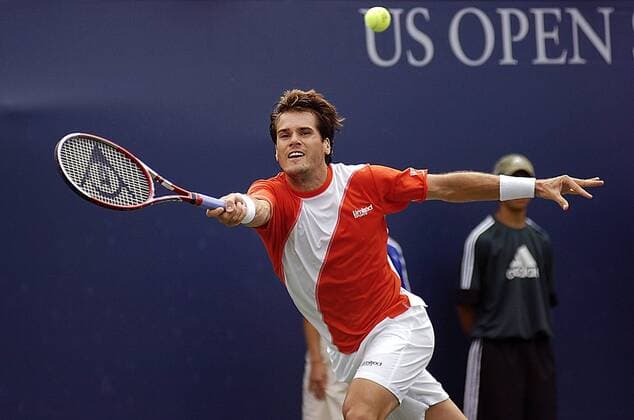 Thomas Haas (Deutschland) - Vorhand - (Icon40325934) Tennis Herren Countrywide Classic 2006, ATP Tour, Endspiel, Finale Einzelbild Los Angeles, LA, L.A. Dynamik, Tennis Herren Countrywide Classic 2006, ATP Tour, Endspiel, Finale Einzelbild Los Angeles, LA, L.A. Dynamik, EDITORIAL USE ONLY