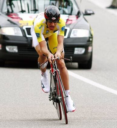 Jens Voigt (Deutschland CSC) Radsport Herren Deutschland Tour 2006, Deutschlandtour, ProTour, Straßenradsport, Straße, Rad Einzelbild Bad Säckingen, Zeitfahren, Einzelzeitfahren Radsport Herren Deutschland Tour 2006, Deutschlandtour, ProTour, Straßenradsport, Straße, Rad Einzelbild Bad Säckingen, Zeitfahren, Einzelzeitfahren