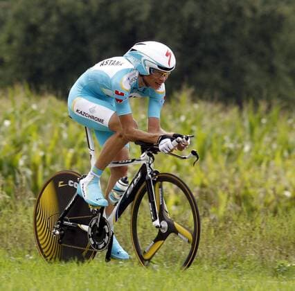Andrey Kashechkin (Kasachstan Astana Würth) Radsport Herren Deutschland Tour 2006, Deutschlandtour, ProTour, Straßenradsport, Straße, Rad, Vdig Einzelbild Bad Säckingen, Zeitfahren, Einzelzeitfahren Radsport Herren Deutschland Tour 2006, Deutschlandtour, ProTour, Straßenradsport, Straße, Rad, Vdig Einzelbild Bad Säckingen, Zeitfahren, Einzelzeitfahren