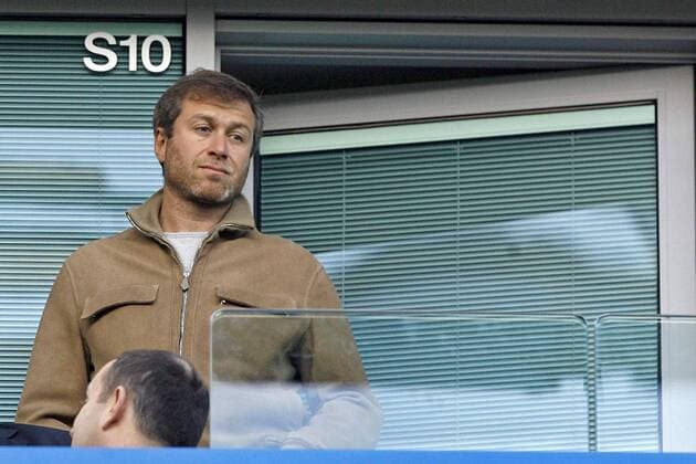 Teameigner Roman Abramovich (Chelsea) - EDITORIAL USE ONLY. No use with unauthorised audio, video, data, fixture lists, club league logos or live services. Online in-match use limited to 120 images, no video emulation. No use in betting, games or single club league player publications. Fußball Herren English Premier League 2006 2007, 1. Englische Liga, Chelsea FC London Einzelbild London Fußball Herren English Premier League 2006 2007, 1. Englische Liga, Chelsea FC London Einzelbild London