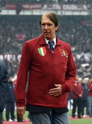 Ex Spieler Cesare Maldini (FC Turin) während der Vereinsfeier zum hundertjährigen Bestehen - Fußball Herren Serie A 2006 2007, 1. Italienische Liga, Torino Calcio, 100 Jahre, Geburtstag Jubiläum hundert Vdig Einzelbild Turin, Vereinsjubiläum, Vereinsgeburtstag Fußball Herren Serie A 2006 2007, 1. Italienische Liga, Torino Calcio, 100 Jahre, Geburtstag Jubiläum hundert Vdig Einzelbild Turin, Vereinsjubiläum, Vereinsgeburtstag