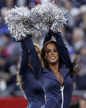 Sexy Cheergirls der New England Patriots - (Icon46199936) American Football Herren NFL 2006 2007, Playoffs, Playoff, Play Offs, Off, Einzelbild Foxboro Sinnlichkeit, American Football Herren NFL 2006 2007, Playoffs, Playoff, Play Offs, Off, Einzelbild Foxboro Sinnlichkeit, EDITORIAL USE ONLY