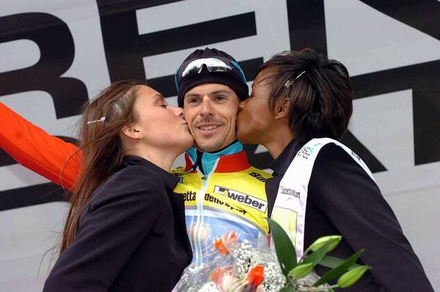 Andreas Klöden (Deutschland Astana) übernimmt die Gesamtführung nach der sechsten Etappe der 42. Tirreno Adriatico 2007 - Radsport Herren 42. Tirreno Adriatico 2007, ProTour, Straßenradsport, Straße, Rad Gruppe Freude, Radsport Herren 42. Tirreno Adriatico 2007, ProTour, Straßenradsport, Straße, Rad Gruppe Freude,