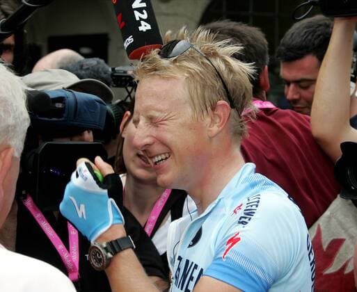 Fabian Wegmann (Deutschland Gerolsteiner) ist Deutscher Straßenmeister 2007 und kann es kaum fassen Radsport LM Herren Deutsche Straßenmeisterschaft 2007, Meisterschaft, Landesmeisterschaft, Straßenradsport, DM Gruppe Wiesbaden Glück, Freude, Radsport LM Herren Deutsche Straßenmeisterschaft 2007, Meisterschaft, Landesmeisterschaft, Straßenradsport, DM Gruppe Wiesbaden Glück, Freude,