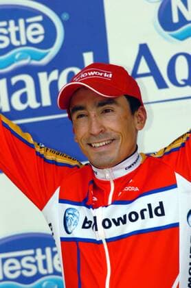 Mauricio Soler (Kolumbien Barloworld) gewinnt die 9. Etappe der Tour de France 2007 - Radsport Herren Tour de France 2007, ProTour, Straßenradsport, Straße, Rad Einzelbild 9. Etappe: Val d Isere - Briancon, dIsere Freude, Radsport Herren Tour de France 2007, ProTour, Straßenradsport, Straße, Rad Einzelbild 9. Etappe: Val d Isere - Briancon, dIsere Freude,