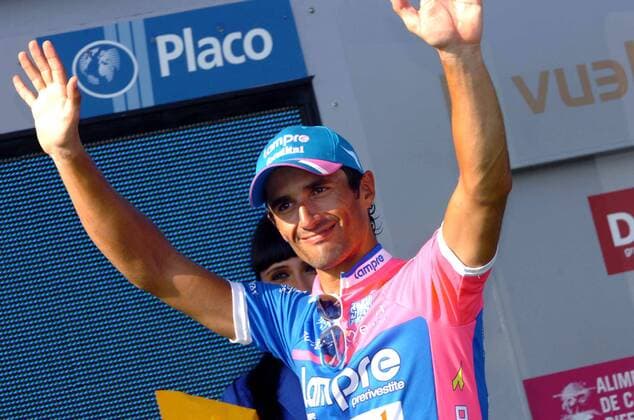 Daniele Bennati (Italien Lampre) gewinnt die 17. Etappe der Vuelta a Espana 2007 - Radsport Herren Vuelta a Espana 2007, Spanienrundfahrt, ProTour, Straßenradsport, Straße, Rad Einzelbild 17. Etappe: Ciudad Real - Talavera de la Reina Freude, Radsport Herren Vuelta a Espana 2007, Spanienrundfahrt, ProTour, Straßenradsport, Straße, Rad Einzelbild 17. Etappe: Ciudad Real - Talavera de la Reina Freude,