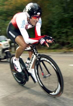 Fabian Cancellara (Schweiz CSC) Radsport WM Herren WM 2007, Straßenradsport, Straße, Rad, Zeitfahren, Einzelzeitfahren Einzelbild Stuttgart Radsport WM Herren WM 2007, Straßenradsport, Straße, Rad, Zeitfahren, Einzelzeitfahren Einzelbild Stuttgart