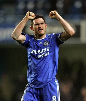 Frank Lampard (Chelsea) - Torjubel - EDITORIAL USE ONLY. No use with unauthorised audio, video, data, fixture lists, club league logos or live services. Online in-match use limited to 120 images, no video emulation. No use in betting, games or single club league player publications. Fußball Herren Carling Cup 2007 2008, League, Ligapokal, Pokalspiel, Englischer Pokal, Chelsea FC London Einzelbild London Freude, Fußball Herren Carling Cup 2007 2008, League, Ligapokal, Pokalspiel, Englischer Pokal, Chelsea FC London Einzelbild London Freude,