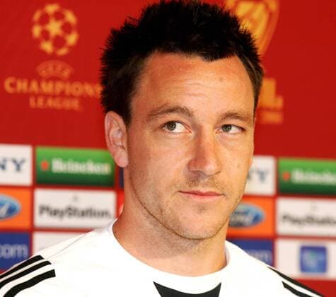 John Terry (Chelsea) - Pressekonferenz zum Champions League Finale 2008 - Fußball EC 1 Herren Vorschau Champions League 2007 2008, Finale, Chelsea FC London, Pressekonferenz, Pressetermin, Porträt Moskau Fußball EC 1 Herren Vorschau Champions League 2007 2008, Finale, Chelsea FC London, Pressekonferenz, Pressetermin, Porträt Moskau