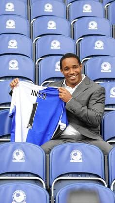 Paul Ince, neuer Trainer der Blackburn Rovers - EDITORIAL USE ONLY. No use with unauthorised audio, video, data, fixture lists, club league logos or live services. Online in-match use limited to 120 images, no video emulation. No use in betting, games or single club league player publications. Fußball Herren English Premier League 2008 2009, 1. Englische Liga, Präsentation, Pressetermin, Einzelbild Blackburn
