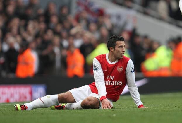 Arsenal FC London - Tottenham Hotspur - Robin van Persie, Arsenal.
