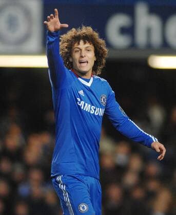 Football - Premier League - Chelsea FC London vs. Liverpool FC 06 02 2011 Debut boy David Luiz (Chelsea FC London) -