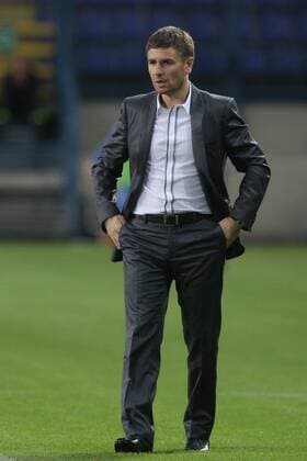 UEFA CHAMPIONS LEAGUE QUALIFICATIONS SECOND ROUND SECOND GAME WISLA KRAKOW - SKONTO RIGA - Trainer MARIANS PAHARS - 20110719CSMT8052