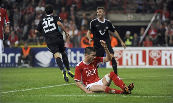 LIEGE 27 07 2011 CHAMPIONS LEAGUE qualification: SEBASTIEN POCOGNOLI - STANDARD Lüttich vs FC ZÜRICH - 27 07 2011 PHOTONEWS PANORAMIC