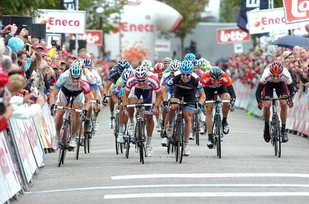 Eneco Tour 2011 - Oosterhout - St. Willebrord - Omega Pharma-Lotto 2011, Katusha 2011, Garmin - Cervelo 2011, Team Sky 2011, Bmc Racing 2011, Andre Greipel, Denis Galimzyanov, Tyler Farrar, Edvald Boasson, Taylor Phinney, St Willebrord