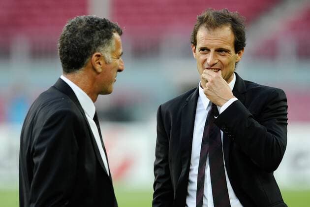 FC Barcelona (Barca) - AC Mailand, Massimiliano Allegri-Mauro Tassotti