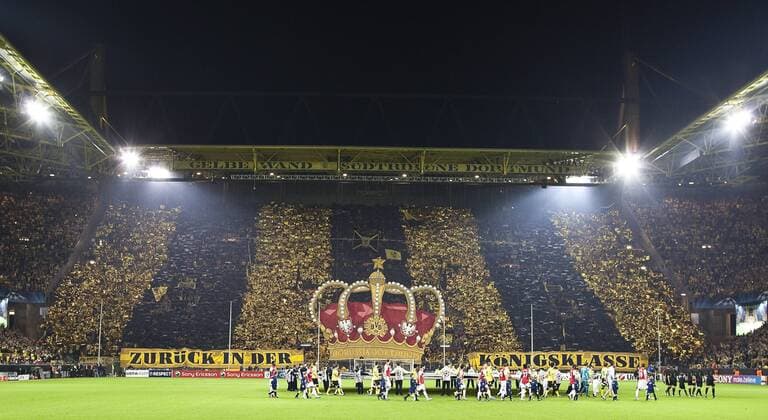 Dortmund, 13.09.2011, Signal-Iduna-Park Zurück in der Königsklasse Borussia Dortmund - Arsenal London BVB