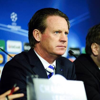 coach Mario Been of Genk, KRC Genk - Valencia CF xVIxJackxJacobsxIVx 360654