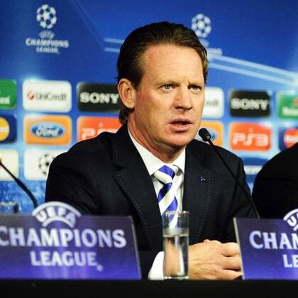 coach Mario Been of Genk, KRC Genk - Valencia CF xVIxJackxJacobsxIVx 360653