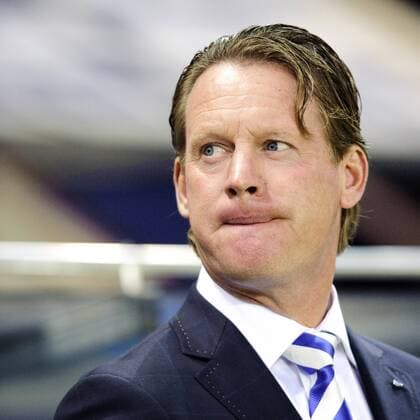 coach Mario Been of Genk, KRC Genk - Valencia CF xVIxJackxJacobsxIVx 360637