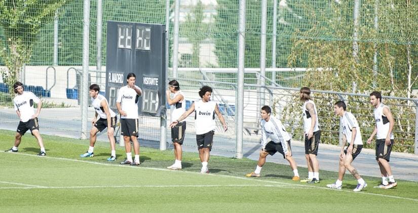Real Madrid Training - Valdebebas - 23 09 2011