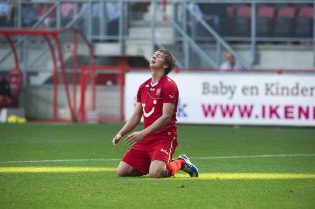 Luuk de Jong of FC Twente FC Twente Enschede vs Excelsior Rotterdam. Dutch Eredivisie 2011 2012 xVIxxIVx 393285