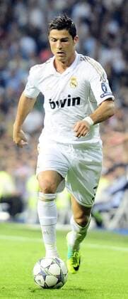 Real Madrid - Olympique Lyonnais ( Lyon ) UEFA CHAMPIONS LEAGUE 2011-2012 Group D - matchday 3 Cristiano Ronaldo