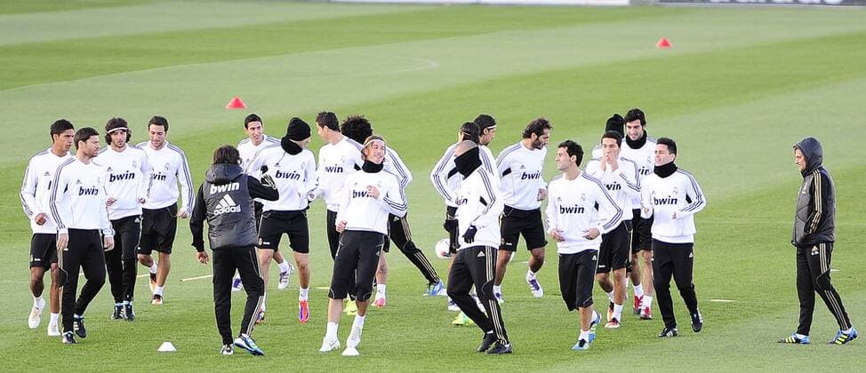Real Madrid Training - Valdebebas - 25 10 2011