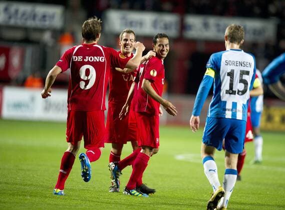 Denny Landzaat of FC Twente. - FC Twente Enschede vs. Odense BK - Europa League 2011 2012 xVIxxIVx 434607
